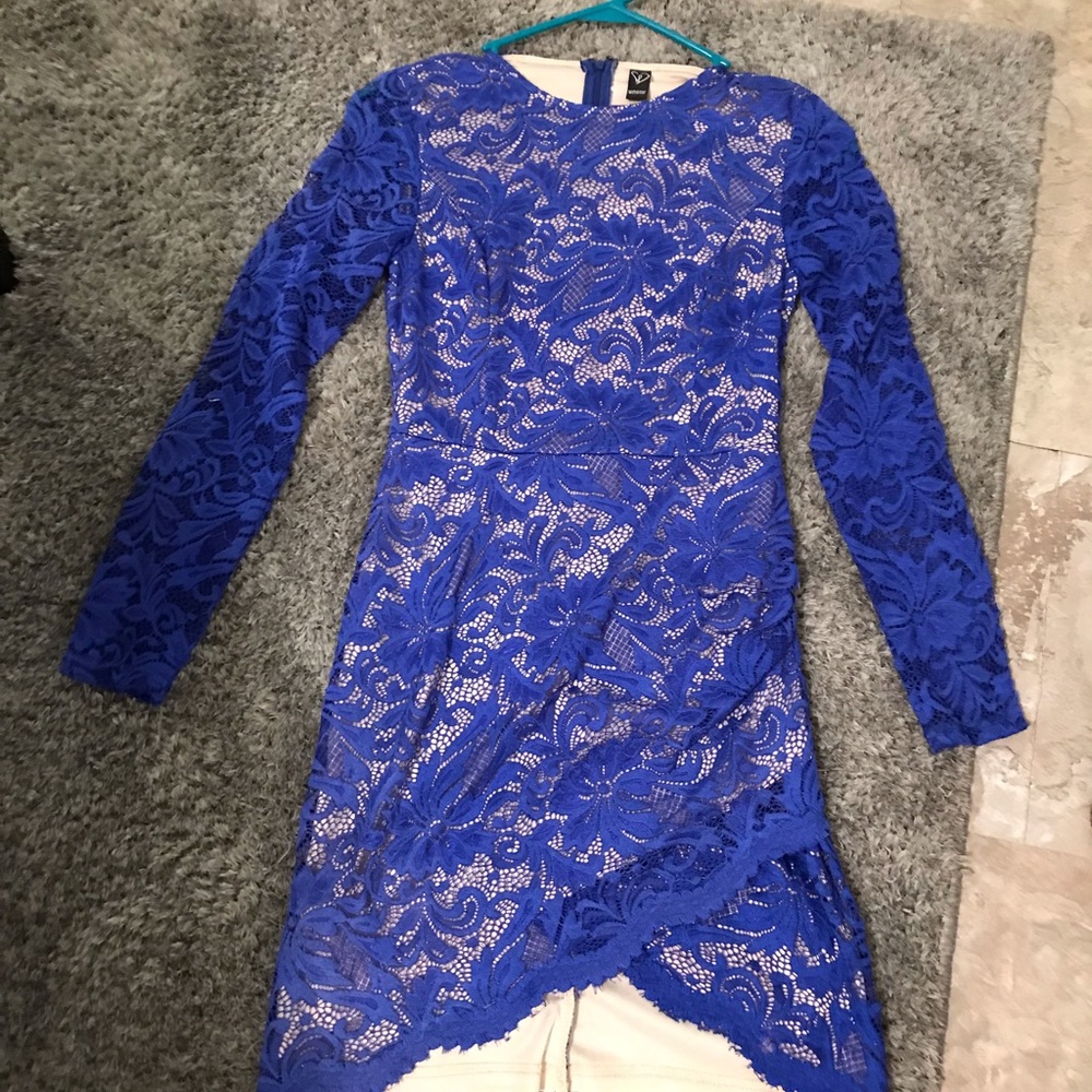 Blue dress